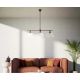 Candelabre, Lustre - Candelabru stil neoclasic din alama si sticla Elide