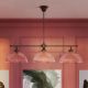 Candelabre, Lustre - Candelabru stil neoclasic din alama si sticla Elide