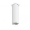 Spot aplicat tavan LOOK PL1 ROUND D70 H200 GESSO