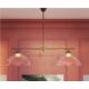 Candelabre, Lustre - Candelabru stil neoclasic din alama si sticla Elide