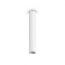 Plafoniere cu spoturi, Spoturi aplicate - Spot aplicat tavan LOOK PL1 ROUND D70 H400 GESSO