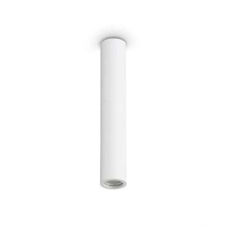 Plafoniere cu spoturi, Spoturi aplicate - Spot aplicat tavan LOOK PL1 ROUND D70 H400 GESSO