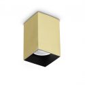 Spot aplicat tavan LOOK PL1 SQUARE D60 H100 OTTONE