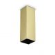 Plafoniere cu spoturi, Spoturi aplicate - Spot aplicat tavan LOOK PL1 SQUARE D60 H200 OTTONE