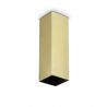 Spot aplicat tavan LOOK PL1 SQUARE D60 H200 OTTONE
