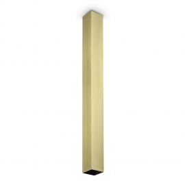Plafoniere cu spoturi, Spoturi aplicate - Spot aplicat tavan LOOK PL1 SQUARE D60 H750 OTTONE