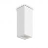 Spot aplicat tavan LOOK PL1 SQUARE D70 H200 GESSO