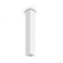 Spot aplicat tavan LOOK PL1 SQUARE D70 H400 GESSO