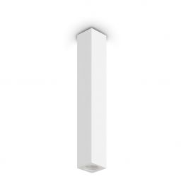 Plafoniere cu spoturi, Spoturi aplicate - Spot aplicat tavan LOOK PL1 SQUARE D70 H400 GESSO