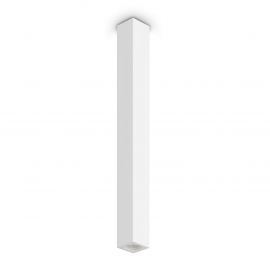 Plafoniere cu spoturi, Spoturi aplicate - Spot aplicat tavan LOOK PL1 SQUARE D70 H750 GESSO