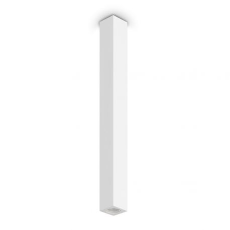 Plafoniere cu spoturi, Spoturi aplicate - Spot aplicat tavan LOOK PL1 SQUARE D70 H750 GESSO