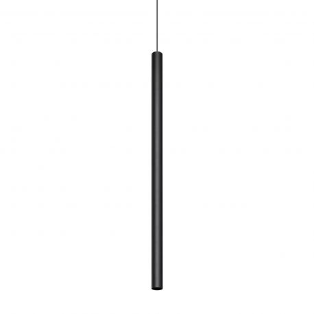 Pendule, Lustre suspendate - Pendul minimalist LOOK SP1 ROUND D40 H1000 NERO