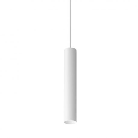 Pendule, Lustre suspendate - Pendul minimalist LOOK SP1 ROUND D40 H250 BIANCO
