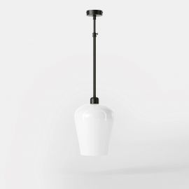 Pendule, Lustre suspendate - Lustra design italian din alama si sticla Talis