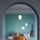 Pendule, Lustre suspendate - Lustra design italian din alama si sticla Talis