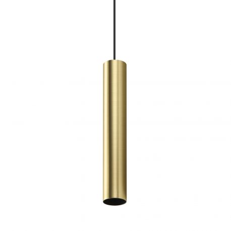 Pendule, Lustre suspendate - Pendul minimalist LOOK SP1 ROUND D40 H400 OTTONE