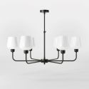 Candelabru design italian din alama si sticla Talis