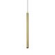 Pendule, Lustre suspendate - Pendul minimalist LOOK SP1 ROUND D40 H700 OTTONE