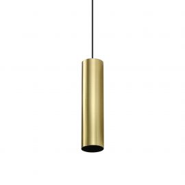 Pendule, Lustre suspendate - Pendul minimalist LOOK SP1 ROUND D60 H250 OTTONE