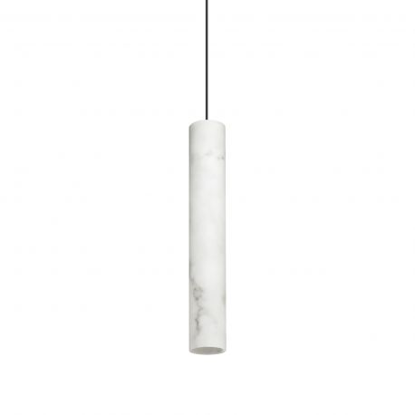 Pendule, Lustre suspendate - Pendul minimalist LOOK SP1 ROUND D60 H400 ALABASTRO