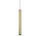Pendule, Lustre suspendate - Pendul minimalist LOOK SP1 ROUND D60 H700 OTTONE