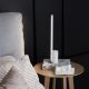 Veioze - Veioza LED minimalista ESSENCE TL SQUARE BIANCO 3000K