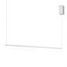 Lustra LED suspendata minimalista ESSENCE SP SQUARE BIANCO 3000K