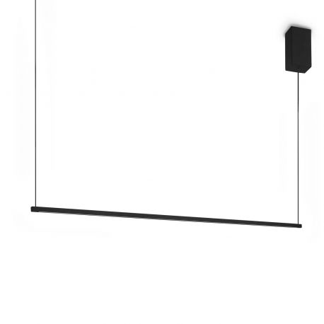 Pendule, Lustre suspendate - Lustra LED suspendata minimalista ESSENCE SP SQUARE NERO 3000K