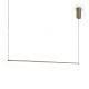 Pendule, Lustre suspendate - Lustra LED suspendata minimalista ESSENCE SP ROUND OTTONE 3000K