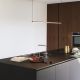 Pendule, Lustre suspendate - Lustra LED suspendata minimalista ESSENCE SP ROUND OTTONE 3000K