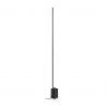 Lampadar LED minimalist ESSENCE PT SQUARE NERO 3000K