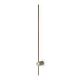 Aplice, corpuri de iluminat pentru pereti - Aplica Led stil minimalist ESSENCE AP ROUND D115 LUCE IND. OTTONE 3000K