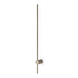 Aplice, corpuri de iluminat pentru pereti - Aplica Led stil minimalist ESSENCE AP ROUND D115 LUCE IND. OTTONE 3000K