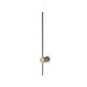 Aplica Led stil minimalist ESSENCE AP ROUND D075 LUCE IND. OTTONE 3000K