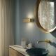 Aplice, corpuri de iluminat pentru pereti - Aplica de perete din alama design modern minimalist Armonia