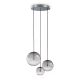 Lustra suspendata design modern EQUINOXE SP3 FUME SFUMATO