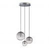 Lustra suspendata design modern EQUINOXE SP3 FUME SFUMATO