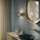 Aplice, corpuri de iluminat pentru pereti - Aplica de perete din alama design modern minimalist Armonia