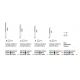 Stalpi - Stalp LED IP65 JEDI PT H120 COFFEE