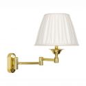 Aplica de perete din alama cu brat articulat Elegant