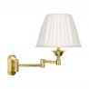 Aplica de perete din alama cu brat articulat Elegant