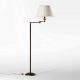 Lampadare - Lampadar din alama cu brat articulat Elegant