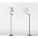 Lampadare - Lampadar din alama cu brat articulat Elegant