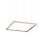 Lustra LED suspendata design circular ORACLE SLIM SP D050 SQUARE 3000K ON-OFF OT