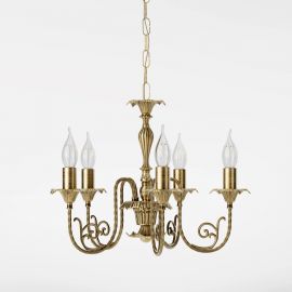 Candelabre, Lustre - Candelabru din alama masiva stilul fastuos Ludovic al XV-lea