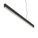 Lustra LED suspendata design liniar OFFICE SP WIDE 4000K NERO