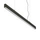 Lustra LED suspendata design liniar OFFICE SP WIDE 4000K NERO