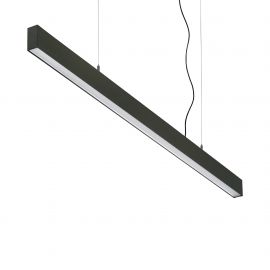 Pendule, Lustre suspendate - Lustra LED suspendata design liniar OFFICE SP WIDE 3000K NERO