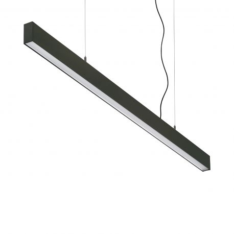Pendule, Lustre suspendate - Lustra LED suspendata design liniar OFFICE SP WIDE 3000K NERO