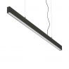 Lustra LED suspendata design liniar OFFICE SP WIDE 3000K NERO